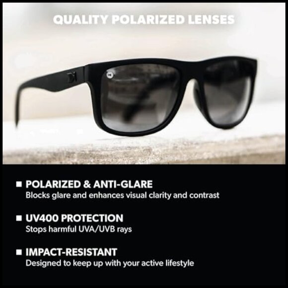 Polarized Running Sunglasses with Polycarbonate Frame and UV400 Protection